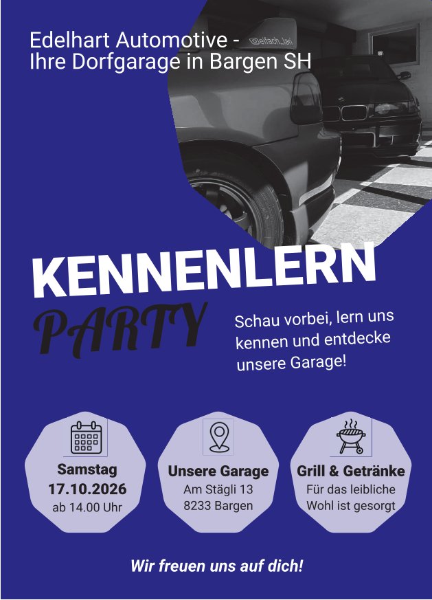  Wir laden zur Kennenlernparty ein